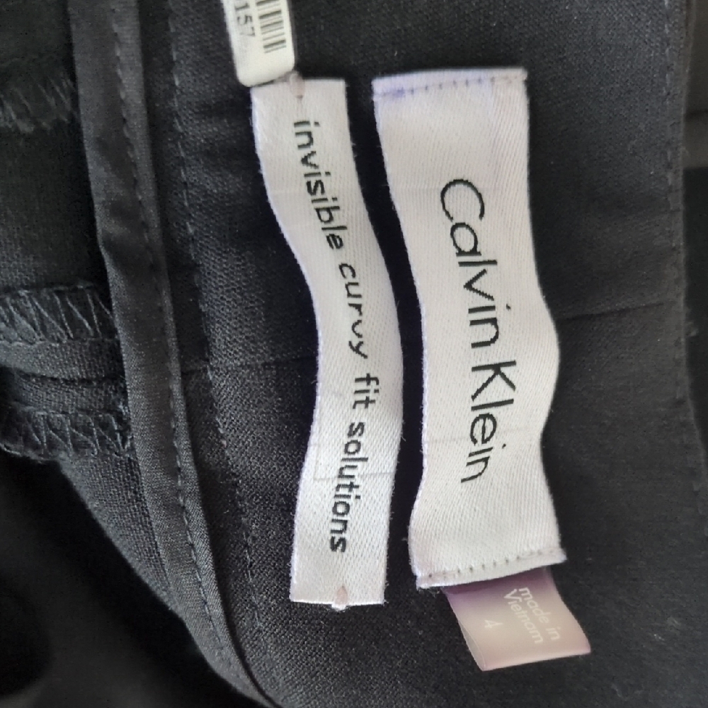 Calvin Klein Black Tailored Pantsuit